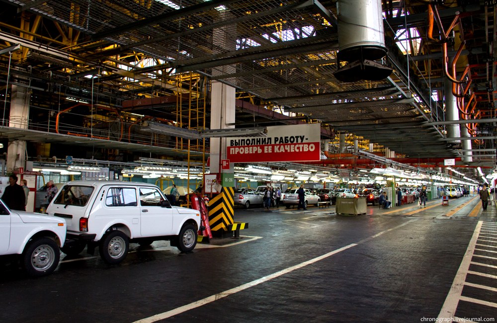 The Lada-Kalina and the Lada-Priora workshops.
