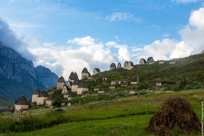 Two places: the City of the Dead and an ore district Sadon are located in the south of North Ossetia...
